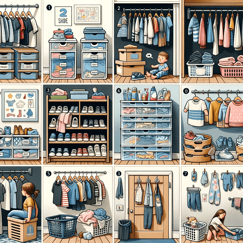 Opbergen en Onderhouden van Kinderkleding: Praktische Tips